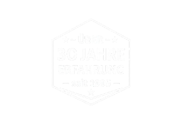 Über 30 Jahre Erfahrung seit 1995